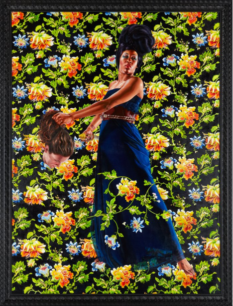 Painting by Kehinde Wiley
